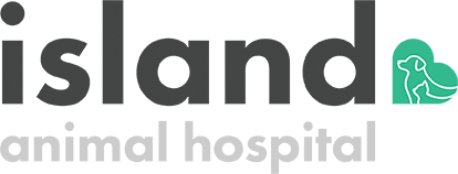 Island Animal Hospital logo branding
